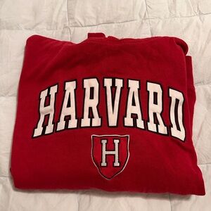 Red Harvard Hoodie